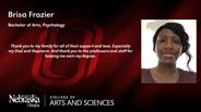 Brisa Frazier - Bachelor of Arts - Psychology