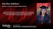 Sita Devi Adhikari - Bachelor of Science in Business Administration