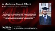 Al Moatasem Ahmed Al Farsi - Bachelor of Science in Business Administration