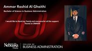 Ammar Rashid Al Ghaithi - Bachelor of Science in Business Administration
