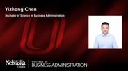 Yizhong Chen - Bachelor of Science in Business Administration