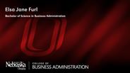 Elsa Jane Furl - Bachelor of Science in Business Administration