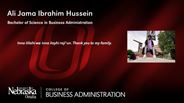 Ali Jama Ibrahim Hussein - Bachelor of Science in Business Administration