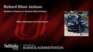 Richard Oliver Jackson - Bachelor of Science in Business Administration