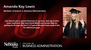 Amanda Kay Lewin - Bachelor of Science in Business Administration