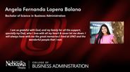 Angela Fernanda Lopera Bolano - Bachelor of Science in Business Administration