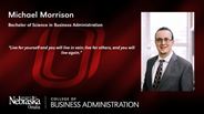 Michael Morrison - Bachelor of Science in Business Administration