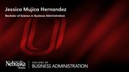 Jessica Mujica Hernandez - Bachelor of Science in Business Administration