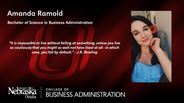 Amanda Ramold - Bachelor of Science in Business Administration