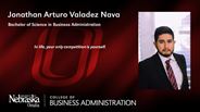 Jonathan Arturo Valadez Nava - Bachelor of Science in Business Administration