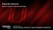 Eduardo Cancino - Bachelor of Science in Education - Kinesiology 