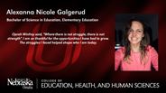 Alexanna Nicole Galgerud - Bachelor of Science in Education - Elementary Education 
