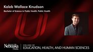 Kaleb Wallace Knudson - Bachelor of Science in Public Health - Public Health