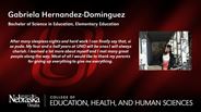 Gabriela Hernandez-Dominguez - Bachelor of Science in Education - Elementary Education 