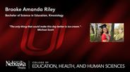 Brooke Amanda Riley - Bachelor of Science in Education - Kinesiology 
