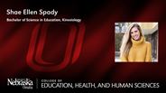 Shae Ellen Spady - Bachelor of Science in Education - Kinesiology 