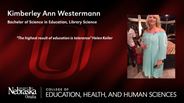 Kimberley Ann Westermann - Bachelor of Science in Education - Library Science 