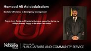 Hamood Ali Aalabdulsalam - Bachelor of Science in Emergency Management