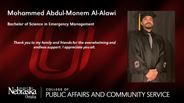 Mohammed Abdul-Monem Al-Alawi - Bachelor of Science in Emergency Management