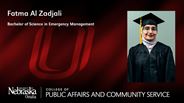 Fatma Al Zadjali - Bachelor of Science in Emergency Management
