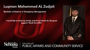 Luqman Mohammed AL Zadjali - Bachelor of Science in Emergency Management