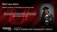 Wini Leno Atem - Bachelor of Science in Criminology and Criminal Justice