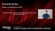 Everardo Avalos - Bachelor of Multidisciplinary Studies