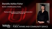 Daniella Ashlee Fisher - Bachelor of Multidisciplinary Studies