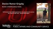 Davion Ramar Grigsby - Bachelor of Multidisciplinary Studies