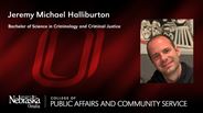 Jeremy Michael Halliburton - Bachelor of Science in Criminology and Criminal Justice