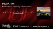Dayton John - Bachelor of Science in Criminology and Criminal Justice