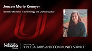 Jensen Marie Kenoyer - Bachelor of Science in Criminology and Criminal Justice