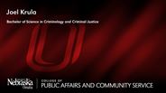 Joel Krula - Bachelor of Science in Criminology and Criminal Justice