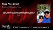 Chad Allen Lingel - Bachelor of Multidisciplinary Studies