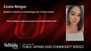 Estela Melgar - Bachelor of Science in Criminology and Criminal Justice