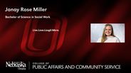 Janay Rose Miller - Bachelor of Science in Social Work
