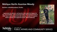 Malique Karlin Asontae Moody - Bachelor of Multidisciplinary Studies