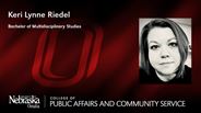 Keri Lynne Riedel - Bachelor of Multidisciplinary Studies