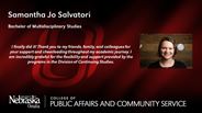 Samantha Jo Salvatori - Bachelor of Multidisciplinary Studies
