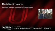 Daniel Justin Ugarte - Bachelor of Science in Criminology and Criminal Justice