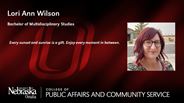 Lori Ann Wilson - Bachelor of Multidisciplinary Studies