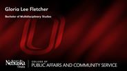 Gloria Lee Fletcher - Bachelor of Multidisciplinary Studies