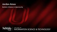 Jordan Ames - Bachelor of Science in Cybersecurity