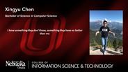 Xingyu Chen - Bachelor of Science in Computer Science