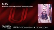 Ke Du - Bachelor of Science in Management Information Systems