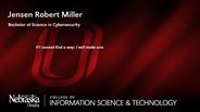 Jensen Robert Miller - Bachelor of Science in Cybersecurity