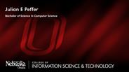 Julian E Peffer - Bachelor of Science in Computer Science