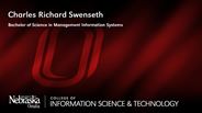 Charles Richard Swenseth - Bachelor of Science in Management Information Systems