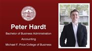 Peter Hardt - Bachelor of Business Administration - Accounting - Michael F. Price College of Business