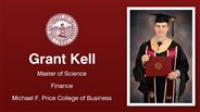 Grant Kell - Master of Science - Finance - Michael F. Price College of Business